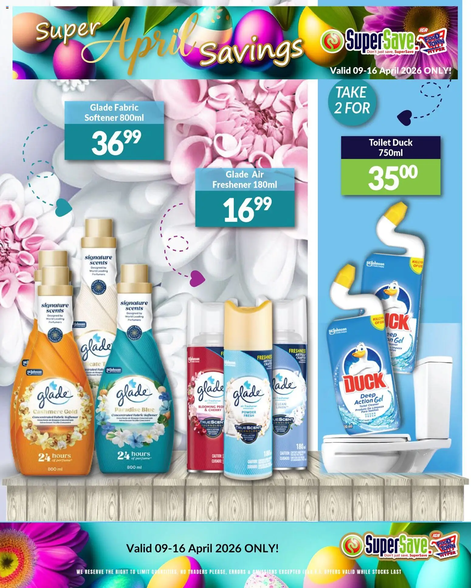 New Super Save catalogue – valid from 09.04.2026 | Page: 58 | Products: Toilet, Air freshener, Perfume, Fragrance