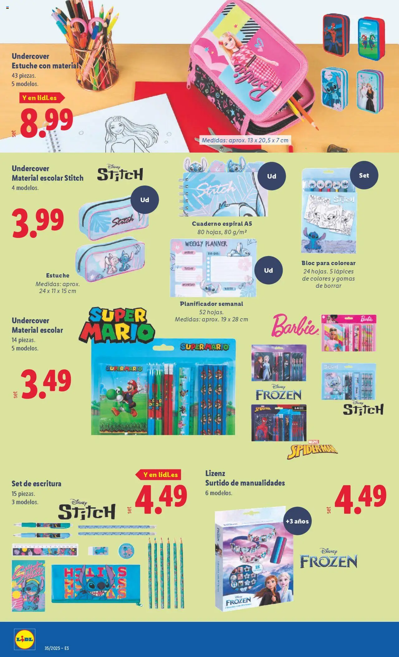 Lidl catálogo de bazar BCN │ válido desde el 25.08.2025 | Página: 20