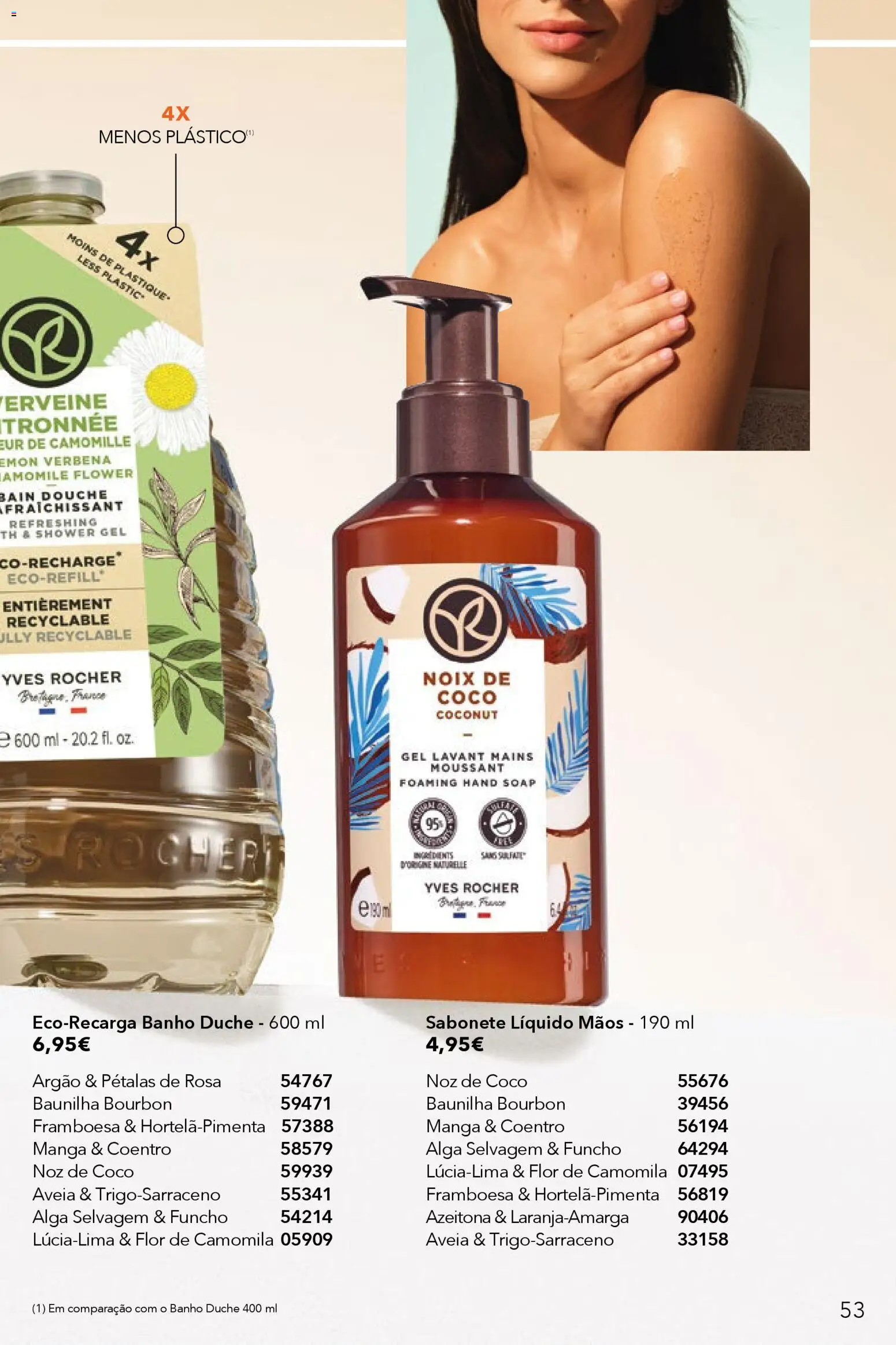 Yves Rocher catálogo 6 │ válido de 17.04.2026 | Página: 53 | Produtos: Aveia, Sabonete líquido, Sabonete, Banho