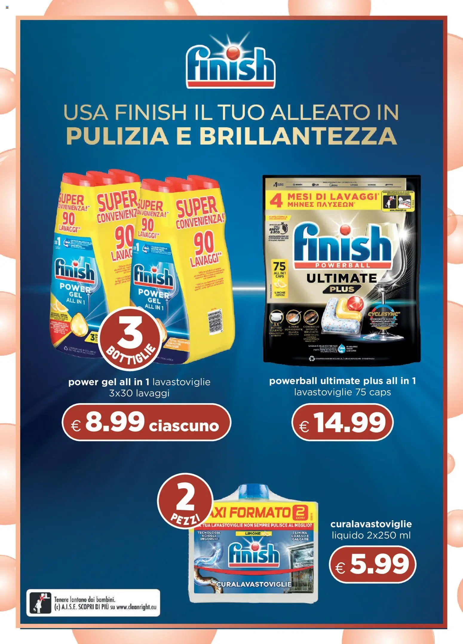 Volantino Acqua e Sapone del 05.04.2026 | Pagina: 6 | Prodotti: Limone, Lavastoviglie, Fragranza