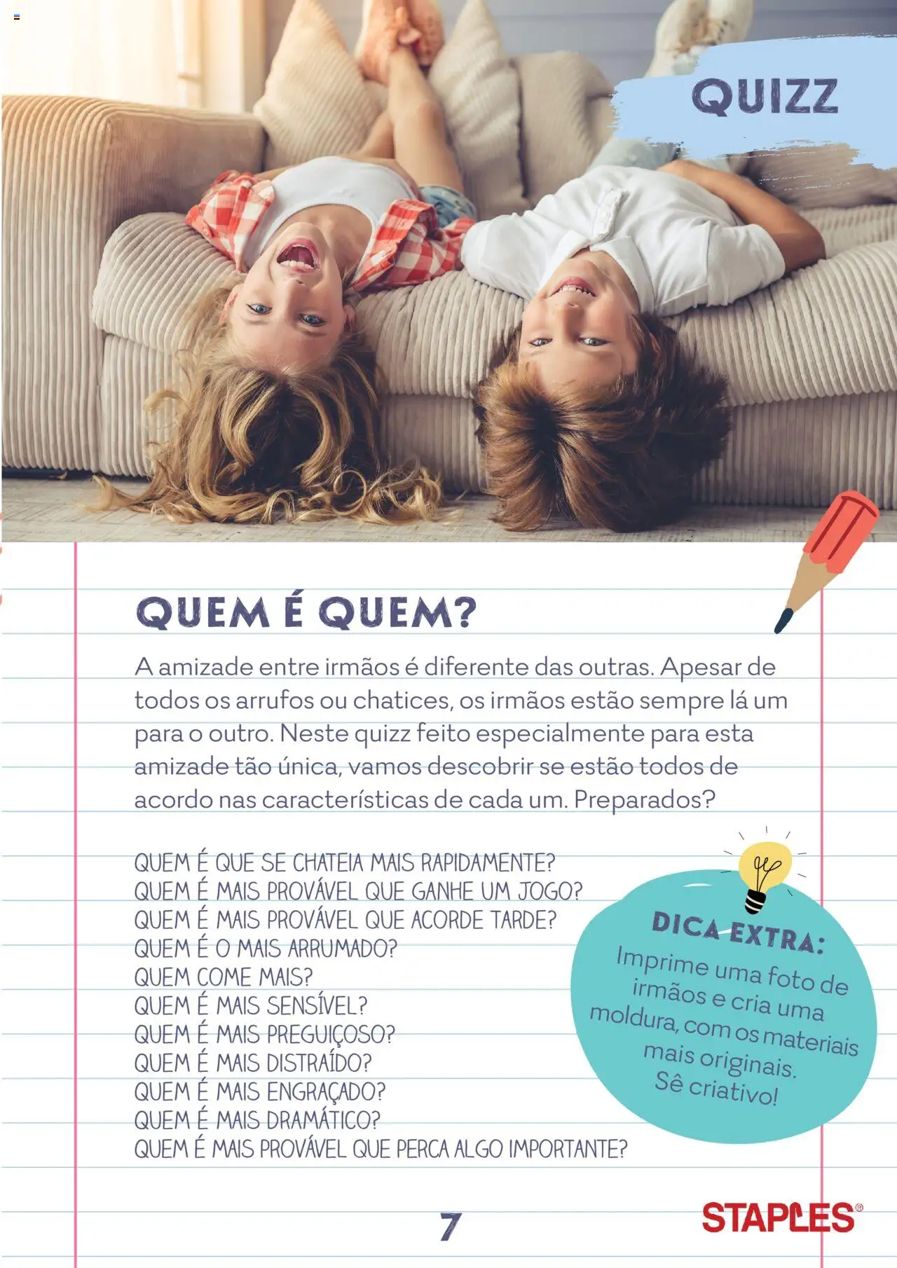Staples Atividades em Família │ válido de 06.04.2022 | Página: 7