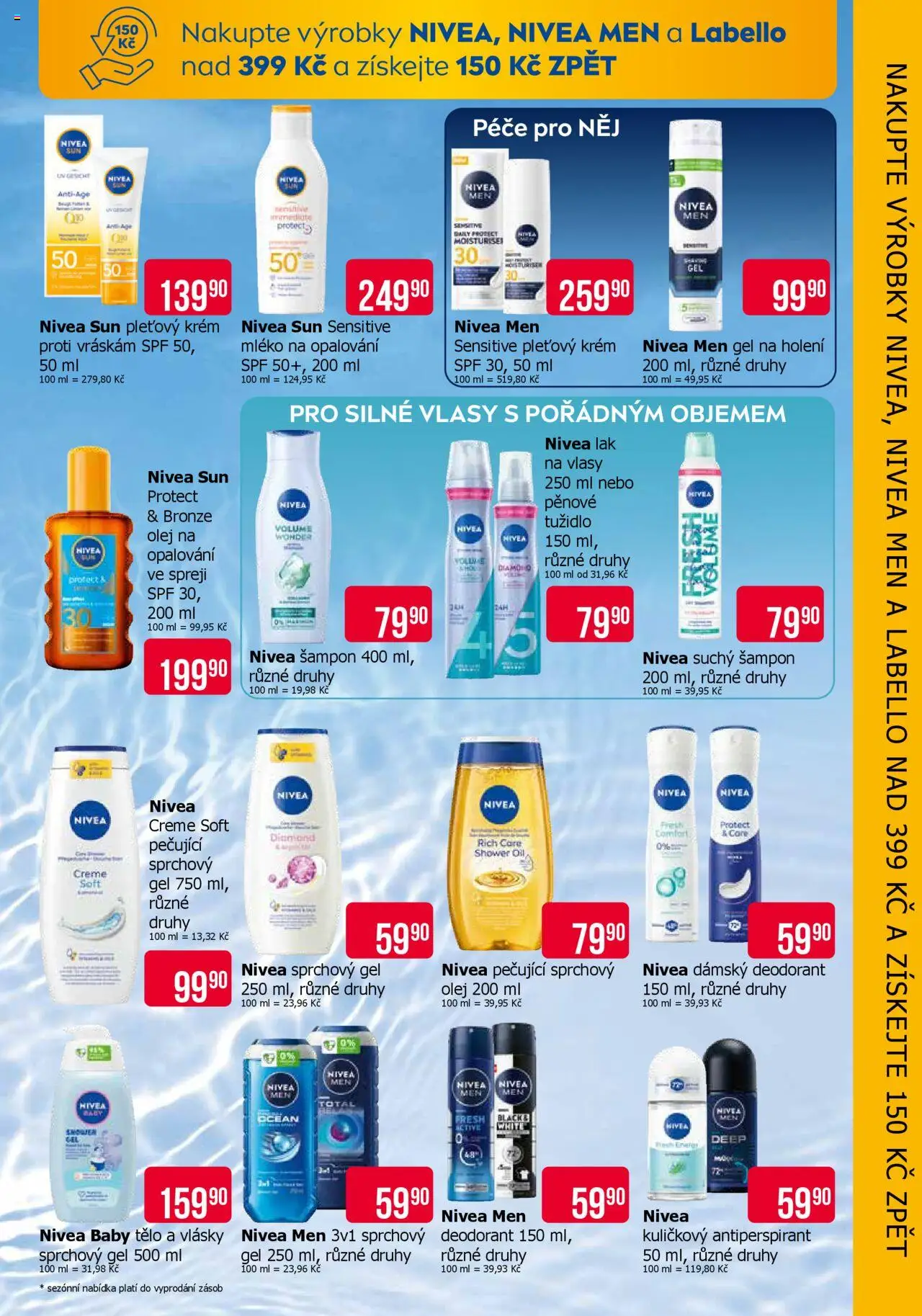 TETA Drogerie leták od 14.08.2025 | Strana: 3 | Produkty: Sprchový gel, Deodorant, Mléko, Gel na holení