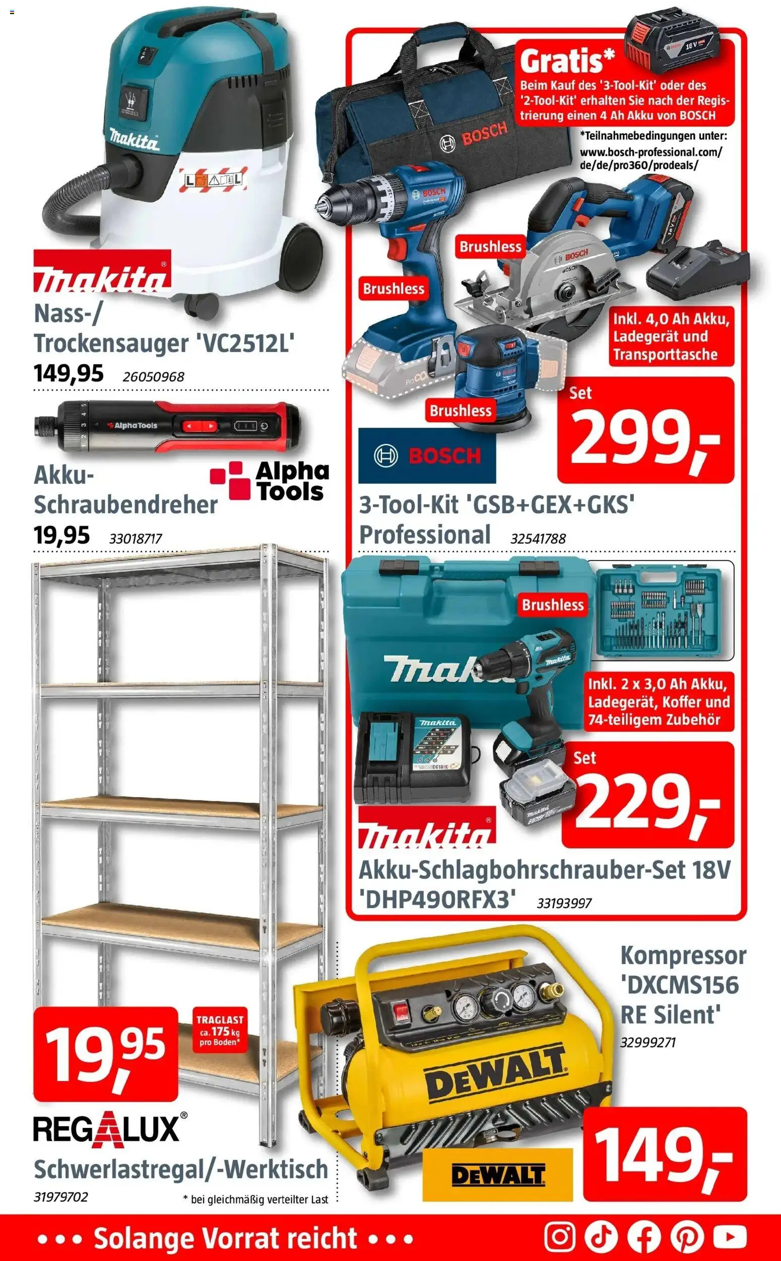 Bauhaus - BAUHAUS: Aktuelle Angebote – gültig ab 03.01.2026 | Seite: 6 | Produkte: Bosch, Koffer, Ladegerät