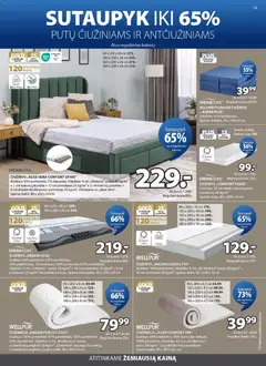 JYSK leidinys galioja nuo 28.04.2026 | Puslapis: 19 | Prekių: Čiužinys, Užvalkalas