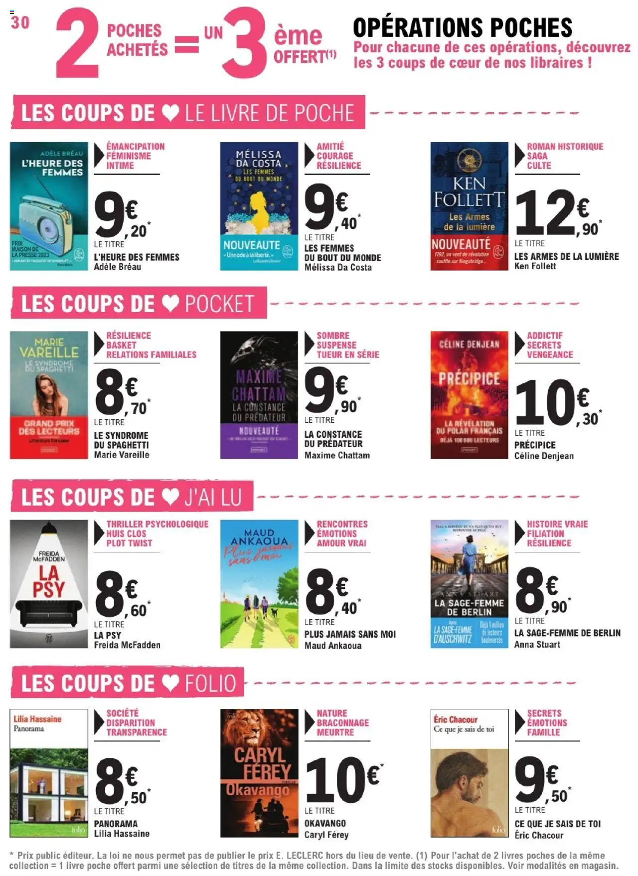  | Page: 30 | Produits: Spaghetti, Livre