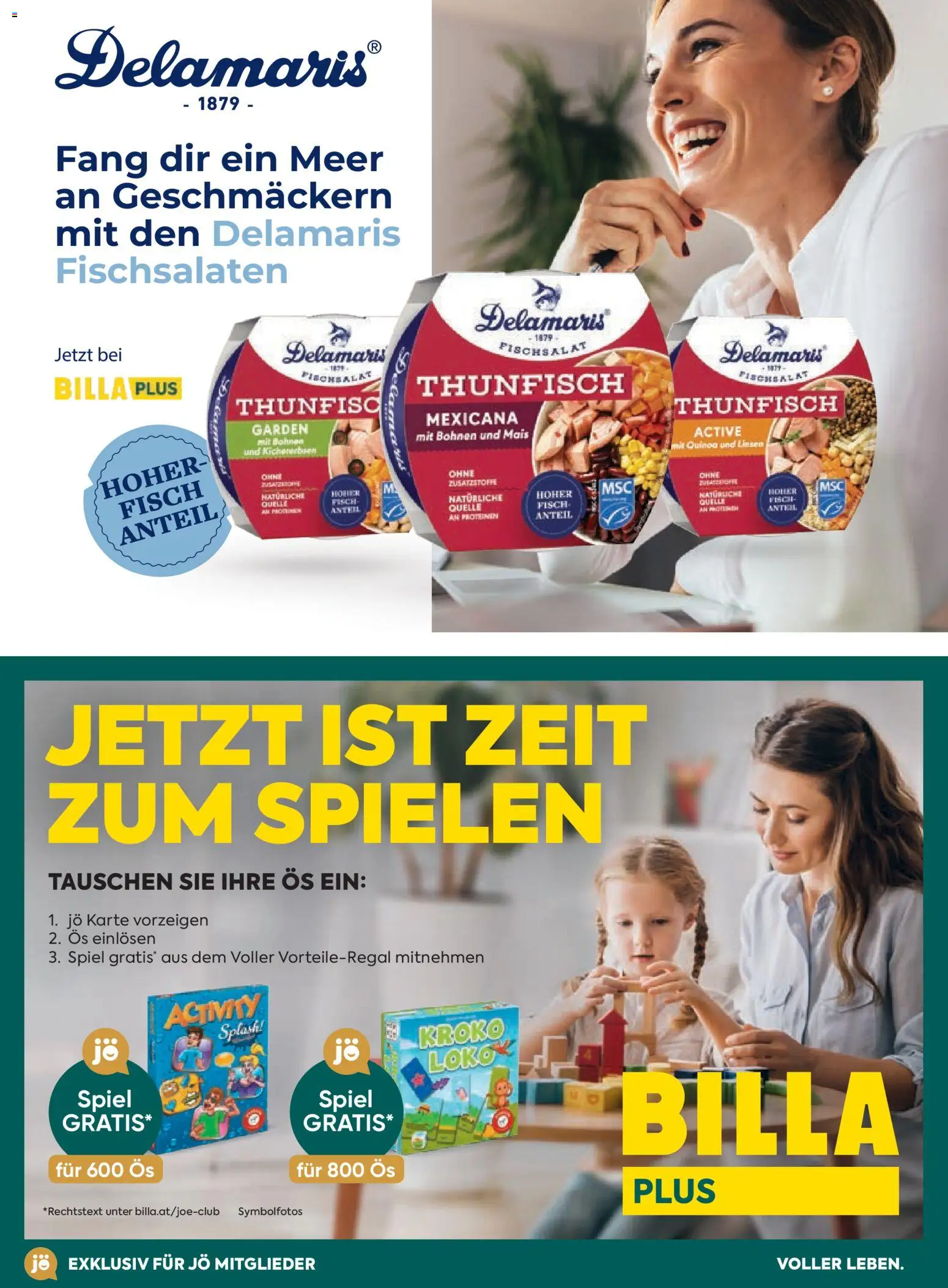 Billa  Frisch Gekocht gültig ab 01.03.2026 | Seite: 66 | Produkte: Spiel, Fisch