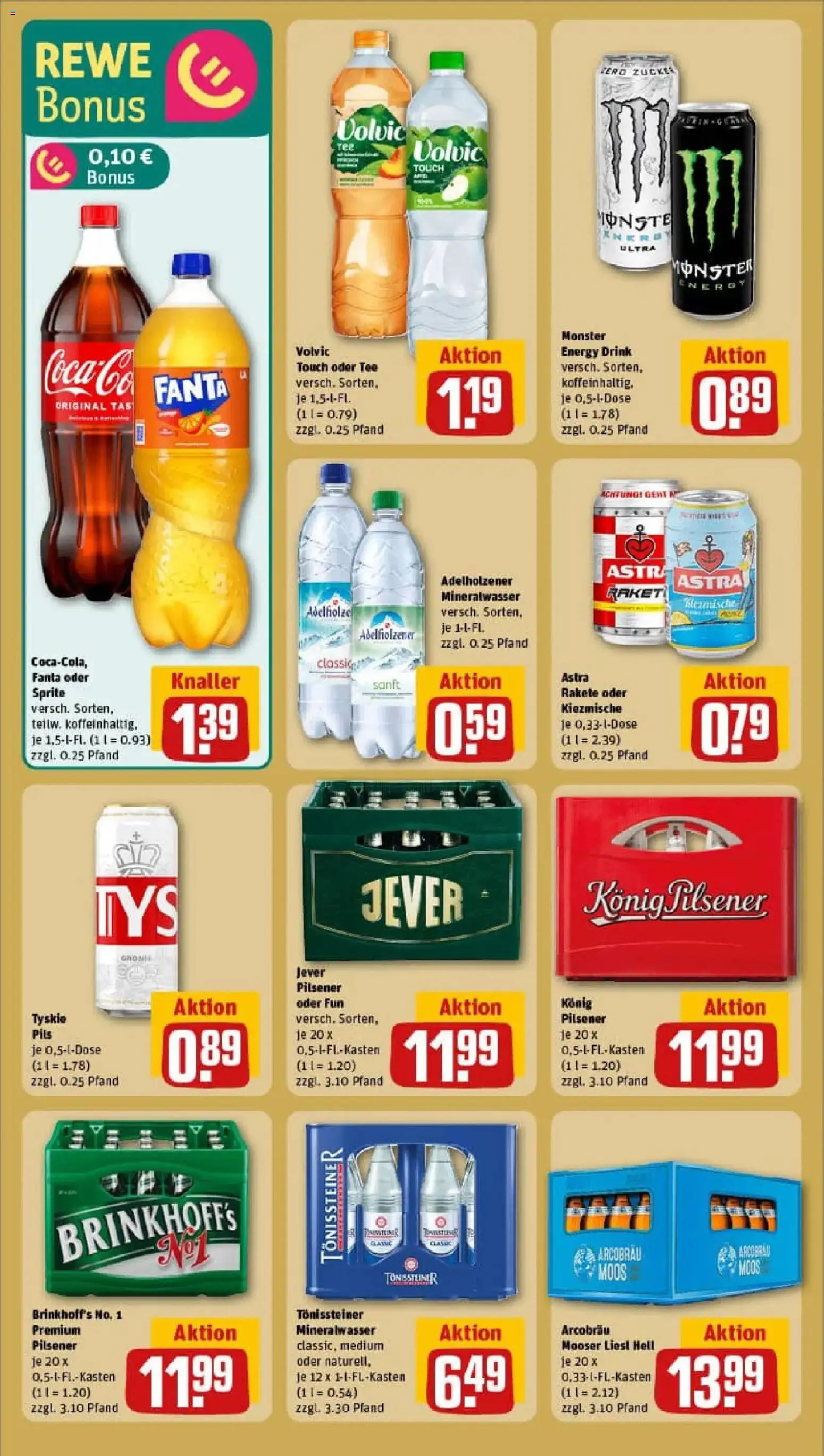 Rewe prospekt Rennerod	 – gültig ab 11.01.2026 | Seite: 18 | Produkte: Sprite, Astra, Jever, Tee