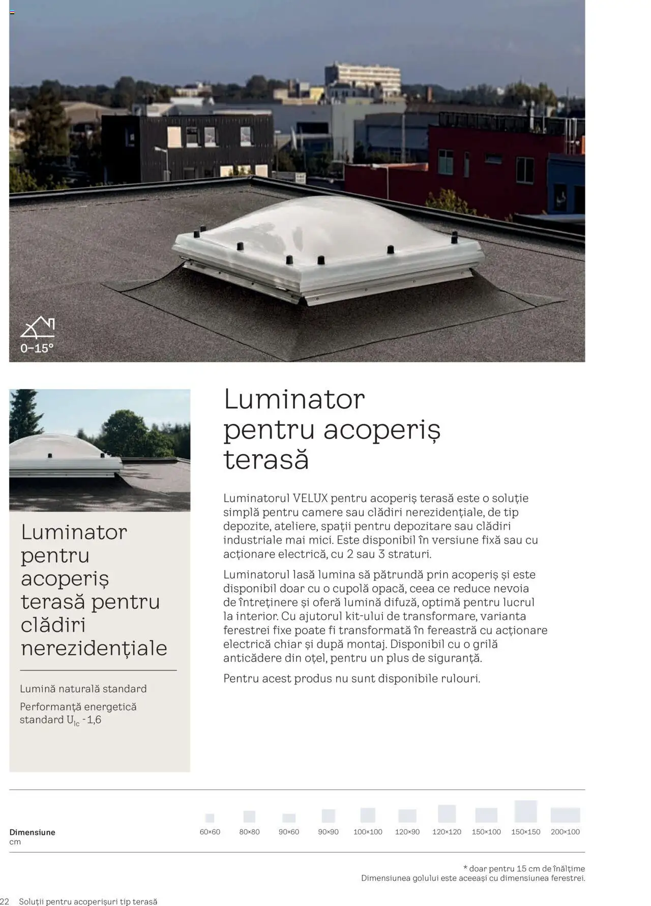 Noul catalog Velux – valabil de la 25.02.2025 | Pagină: 22 | Produse: Tavuk suyu, Fereastră