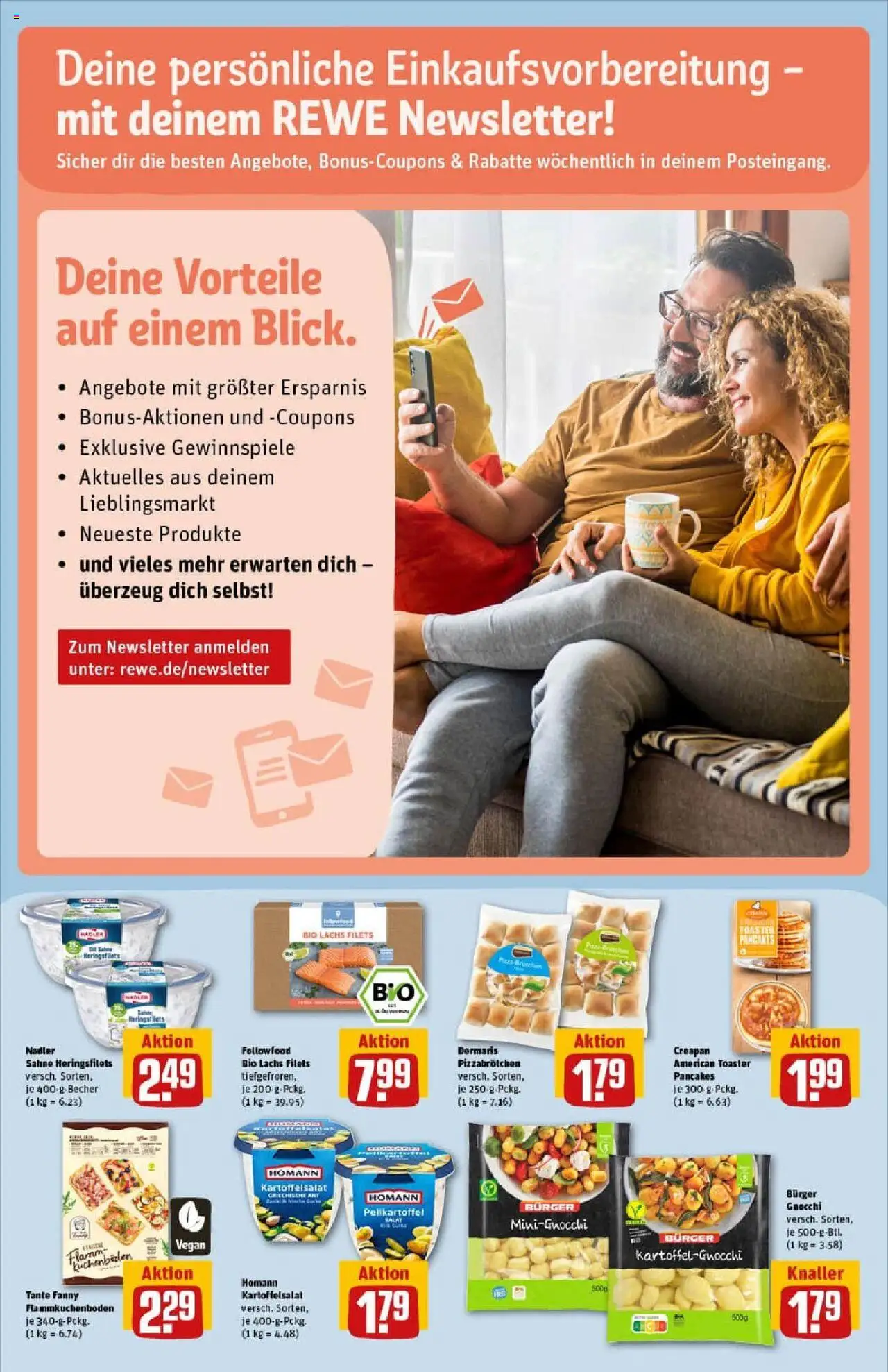 Rewe prospekt Bad Zwischenahn	 - gültig ab dem 06.07.2025 | Seite: 12 | Produkte: Toaster, Burger, Lachs, Sahne
