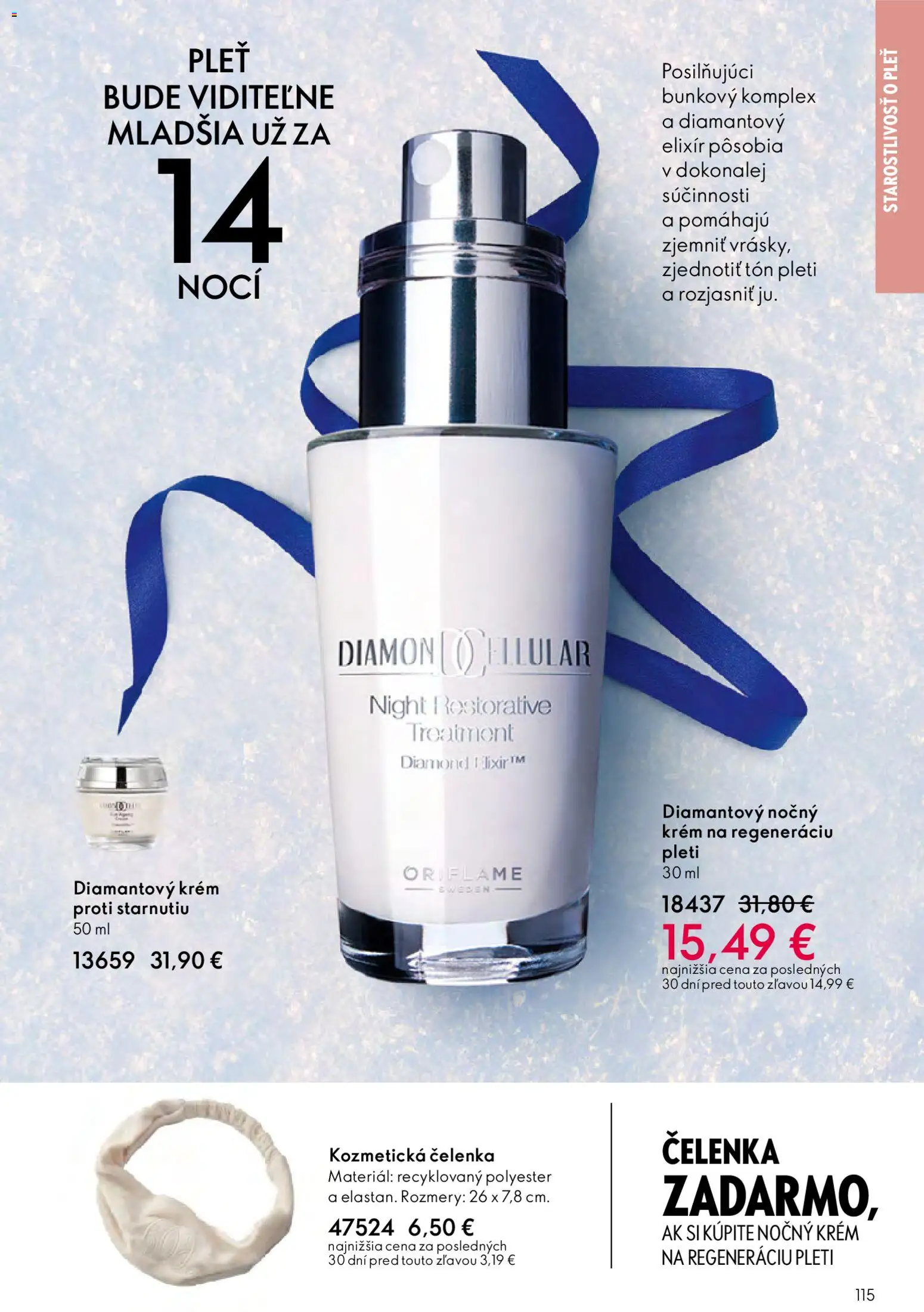 Nové Oriflame akcie – leták je platný od 03.12.2025 | Strana: 115 | Produkty: Krém