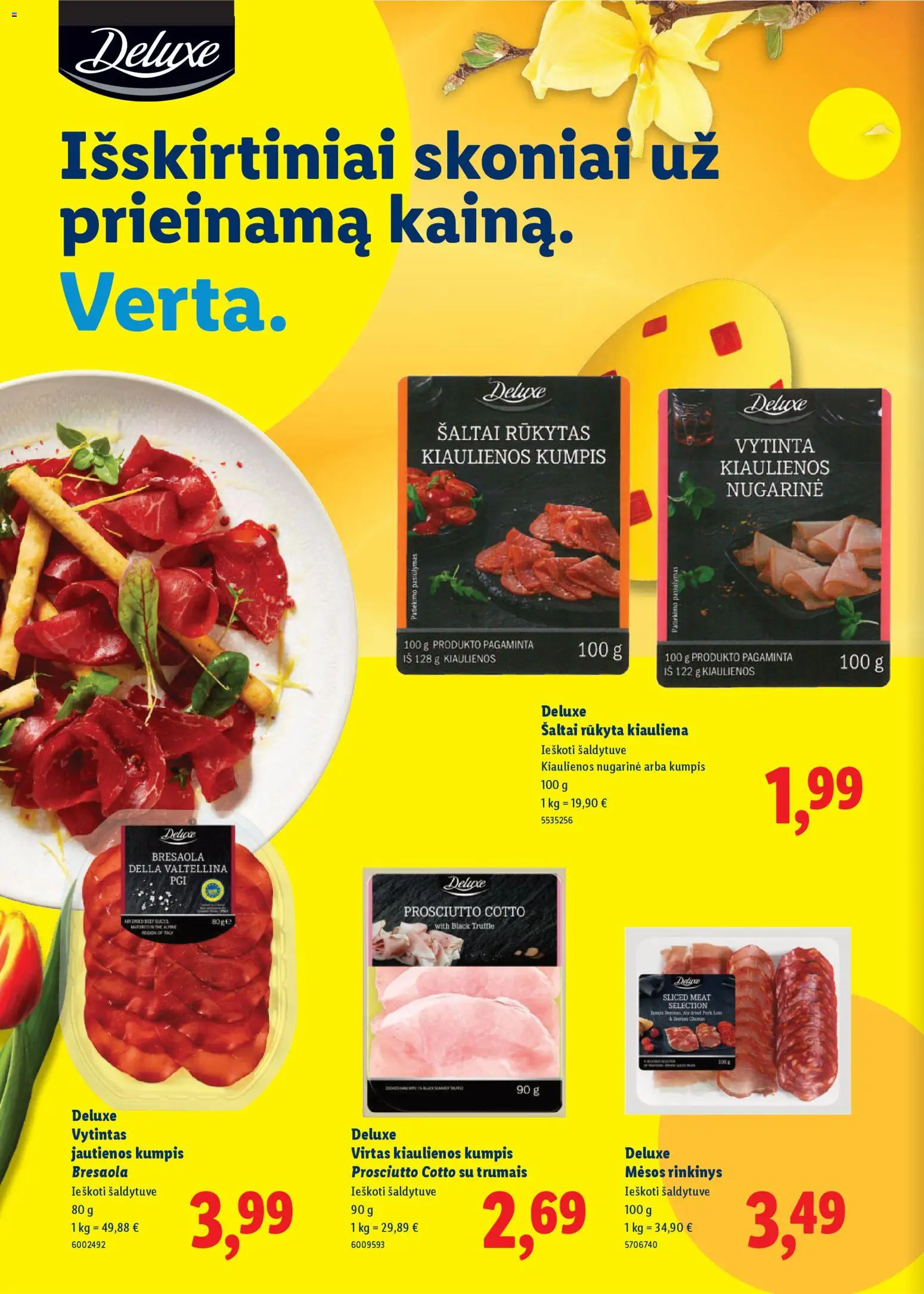 LIDL akcijos nuo 01.03.2026 | Puslapis: 8 | Prekių: Malūnėlis, Sūris, Aliejus