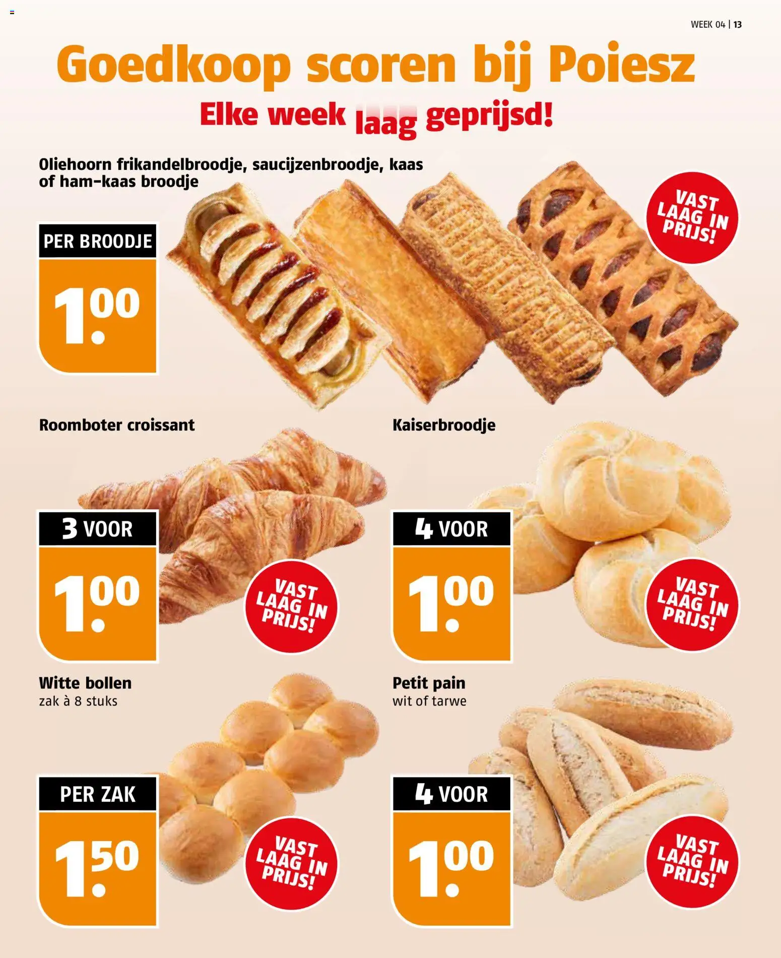 {H1} | Pagina: 13 | Producten: Kaas, Roomboter, Zak, Tarwe