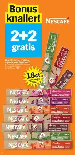 Albert Heijn folder week 7 - Voorbeeld van een folder van Albert Heijn, geldig van 09.02.2026 | Pagina: 8 | Producten: Capsule, Nescafe