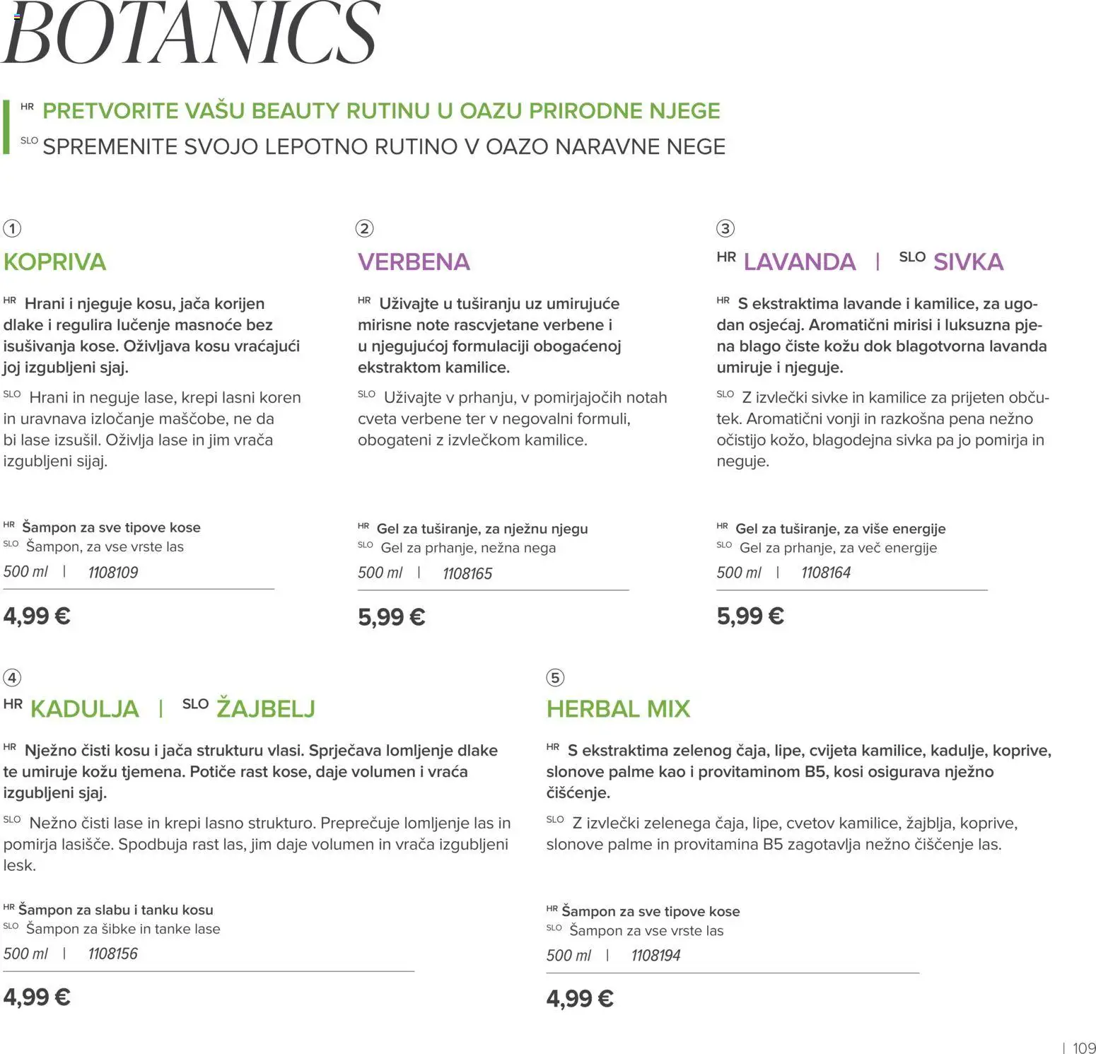 Farmasi katalog | vrijedi od 01.04.2026 | Stranica: 109