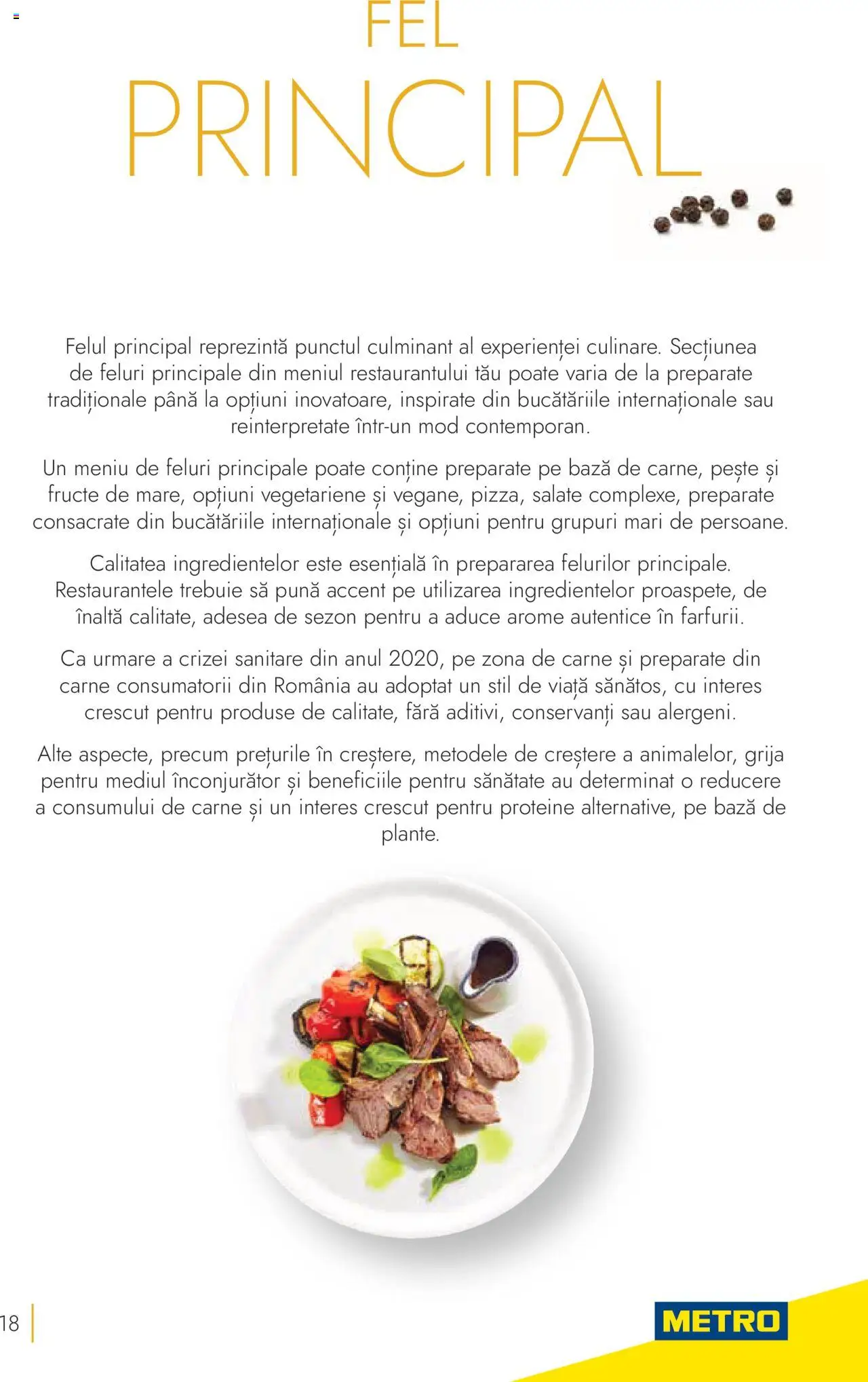 Metro catalog - Tendinte si Recomandari – valabil de la 24.10.2023 | Pagină: 18 | Produse: Pește, Fructe