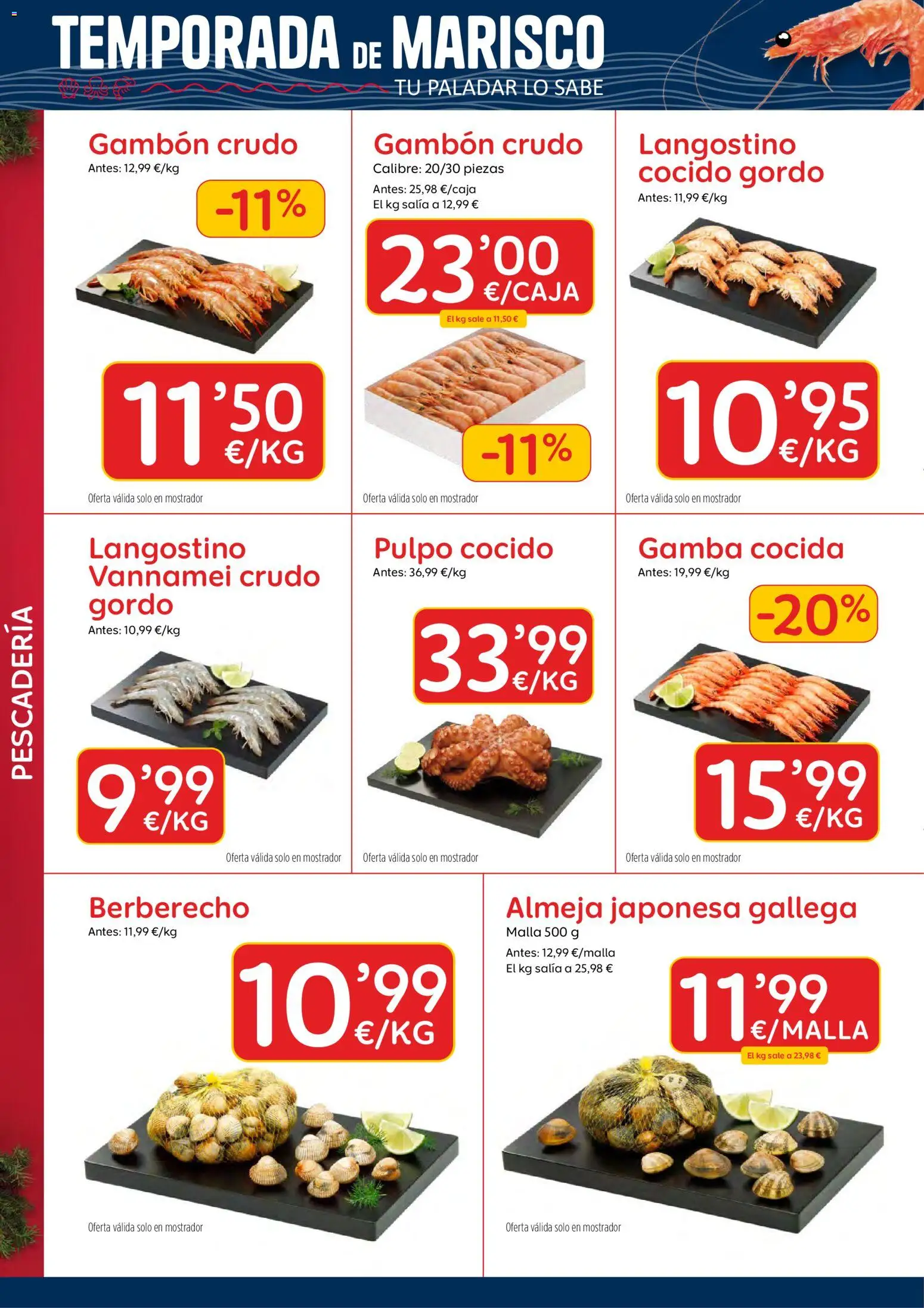 AhorraMas folleto │ válido desde el 20.11.2025 | Página: 2 | Productos: Langostino, Gamba