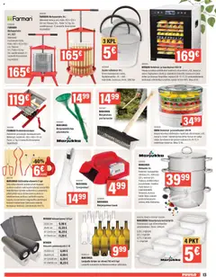  | Sivu: 13 | Tuotteet: Letku, Mehustin, Mehupuristin, Näyttö
