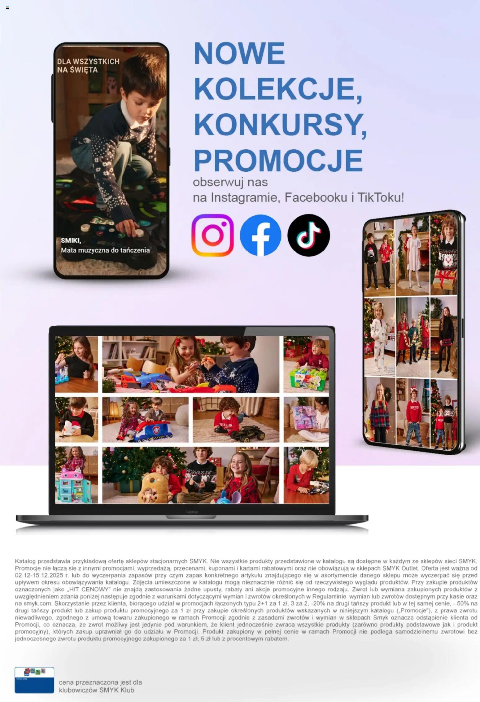 Smyk Gazetka od 02.12.2025 | Strona: 62 | Produkty: Laptop