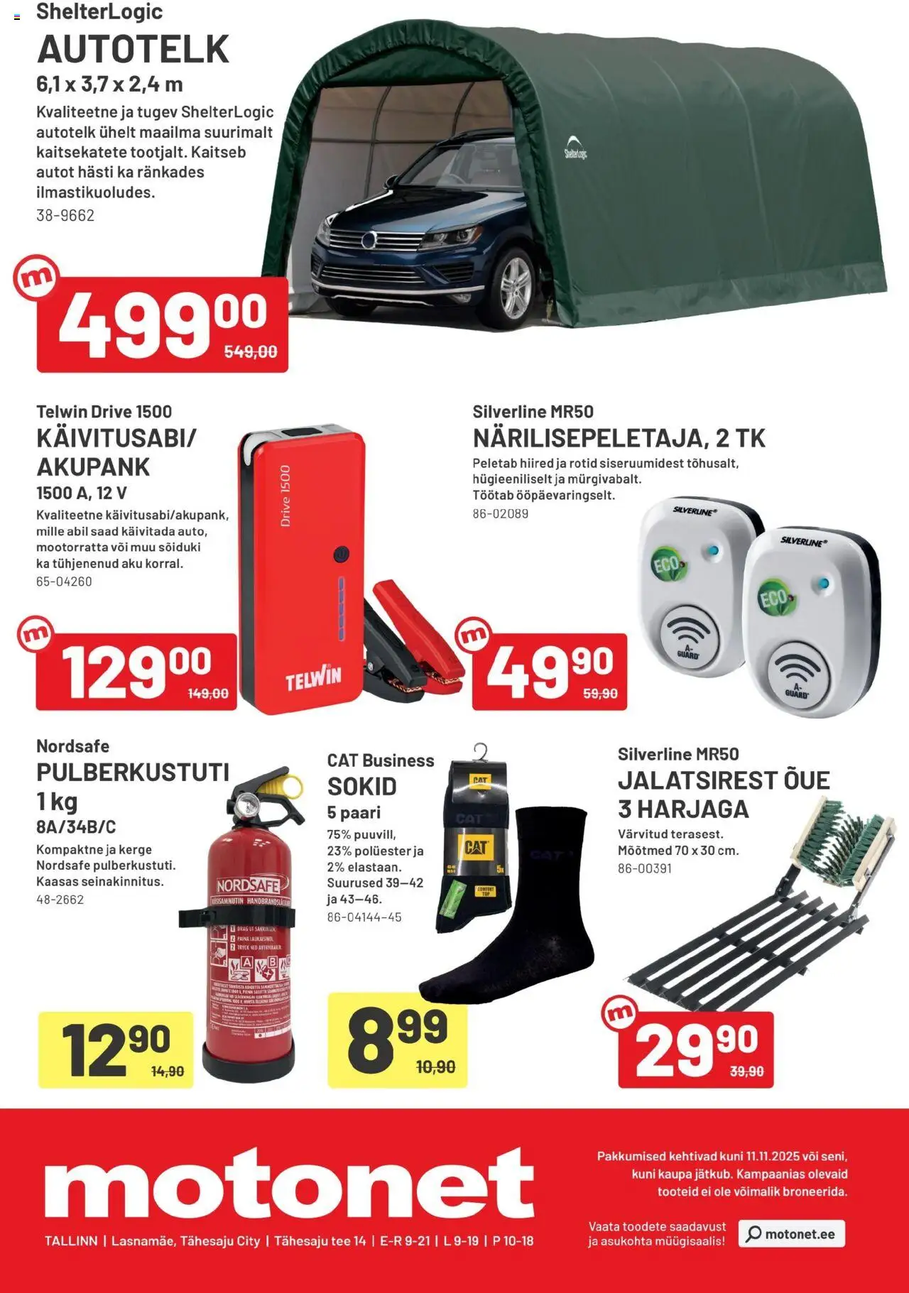Motonet tarjoukset - Motonet-paevad! – voimassa 15.10.2025 alkaen | Sivu: 16 | Tuotteet: Voi, Tee