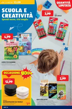 Volantino Aldi del 22.09.2025 | Pagina: 24 | Prodotti: Aspirapolvere, Tavolo