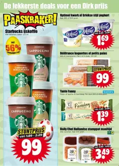 Dirk folder / publicité - Voorbeeld van een folder van Dirk, geldig van 01.04.2026 | Pagina: 24 | Producten: Kwark, Mand, Beker, Yoghurt