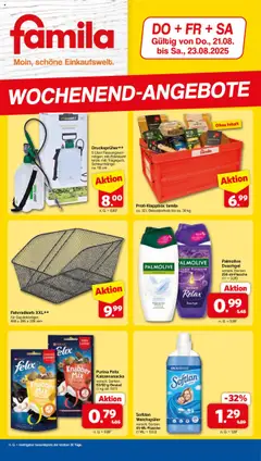 Famila Nordwest Wochenend-angebote gültig ab dem 21.08.2025