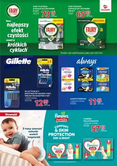 Pogląd oferty "Selgros cash&carry Gazetka - Markowe produkty" - ważna od 20.11.2025 | Strona: 28 | Produkty: Maszynka do golenia, Fairy platinum, Pieluchomajtki, Podpaski