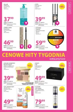 Hebe Gazetka od 23.07.2025 | Strona: 5 | Produkty: Tusz do rzęs, Płatki, Krem, Krem do twarzy