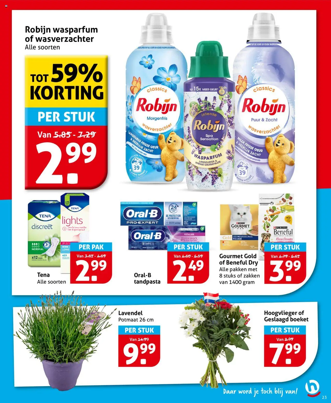  | Pagina: 23 | Producten: Wasverzachter, Pet, Pads, Geur