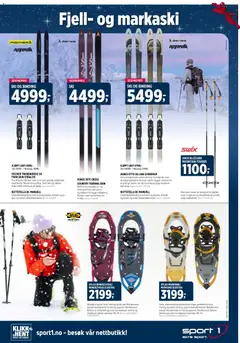 Forhåndsvisning av Sport 1 kundeavis gyldig fra 01.12.2025 | Side: 23 | Produkter: Støvler, Суміш дитяча, Topp