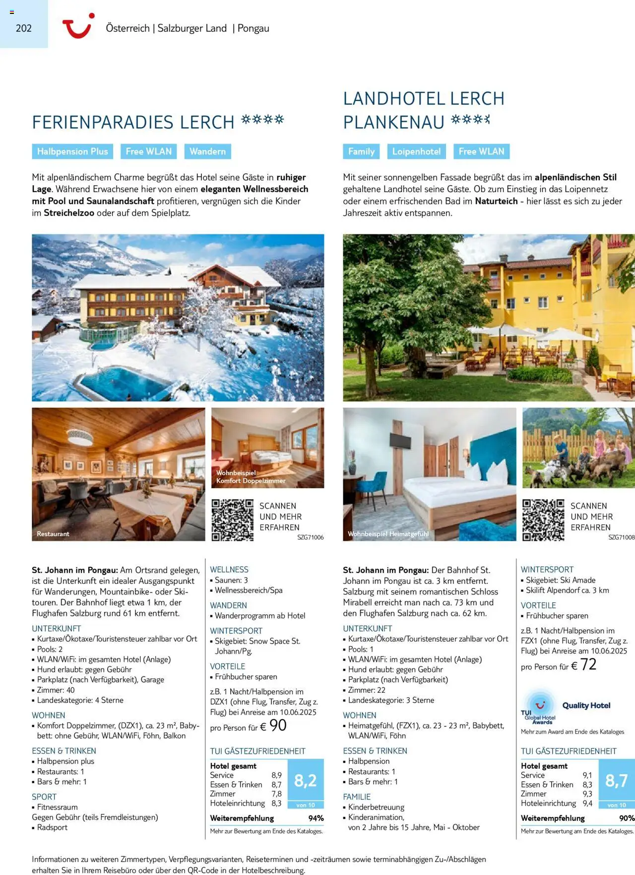 Aida - Urlaub mit eigener Anreise 2025/26 – gültig ab 01.11.2024 | Seite: 202 | Produkte: Bett, Bad, Mountainbike, Föhn