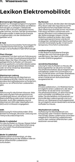 Renault Kangoo Rapid E-Tech ab 15.01.2026 gültig | Seite: 19 | Produkte: Kabel, Steckdose, Batterie, Smartphone