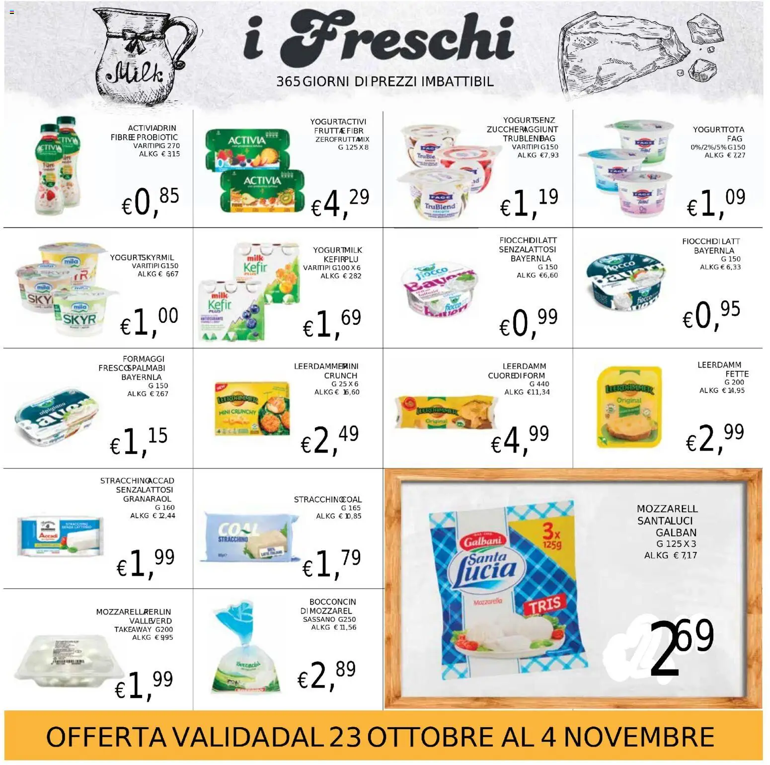 Volantino Coal del 23.10.2025 | Pagina: 9 | Prodotti: Stracchino