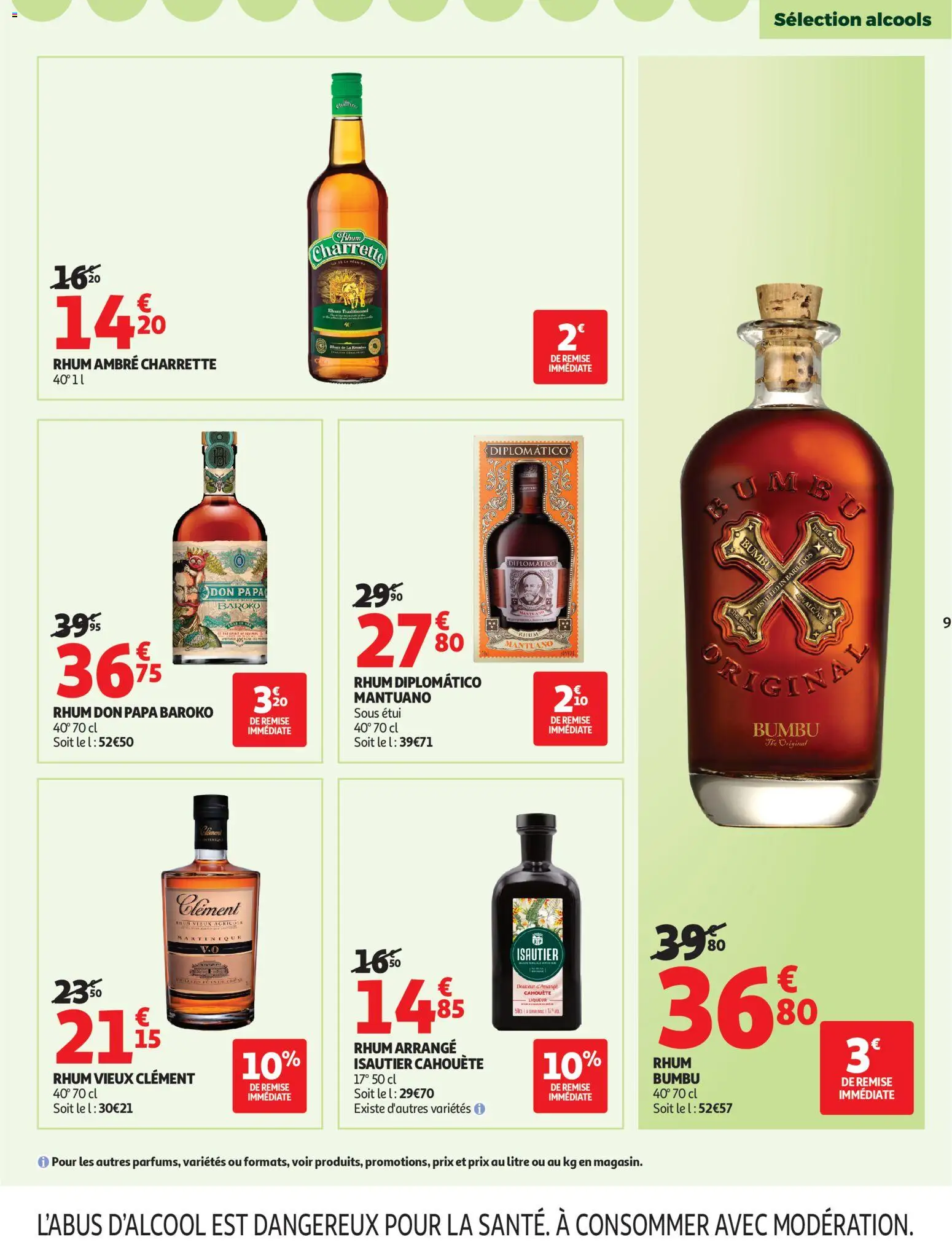 {H1} | Page: 9 | Produits: Étui, Liqueur, Rhum Don Papa Baroko, Thé