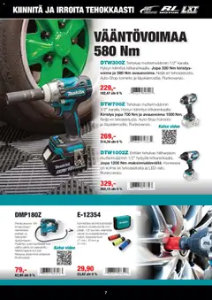 Makita-mainoslehti voimassa 01.10.2025 alkaen | Sivu: 7 | Tuotteet: Video