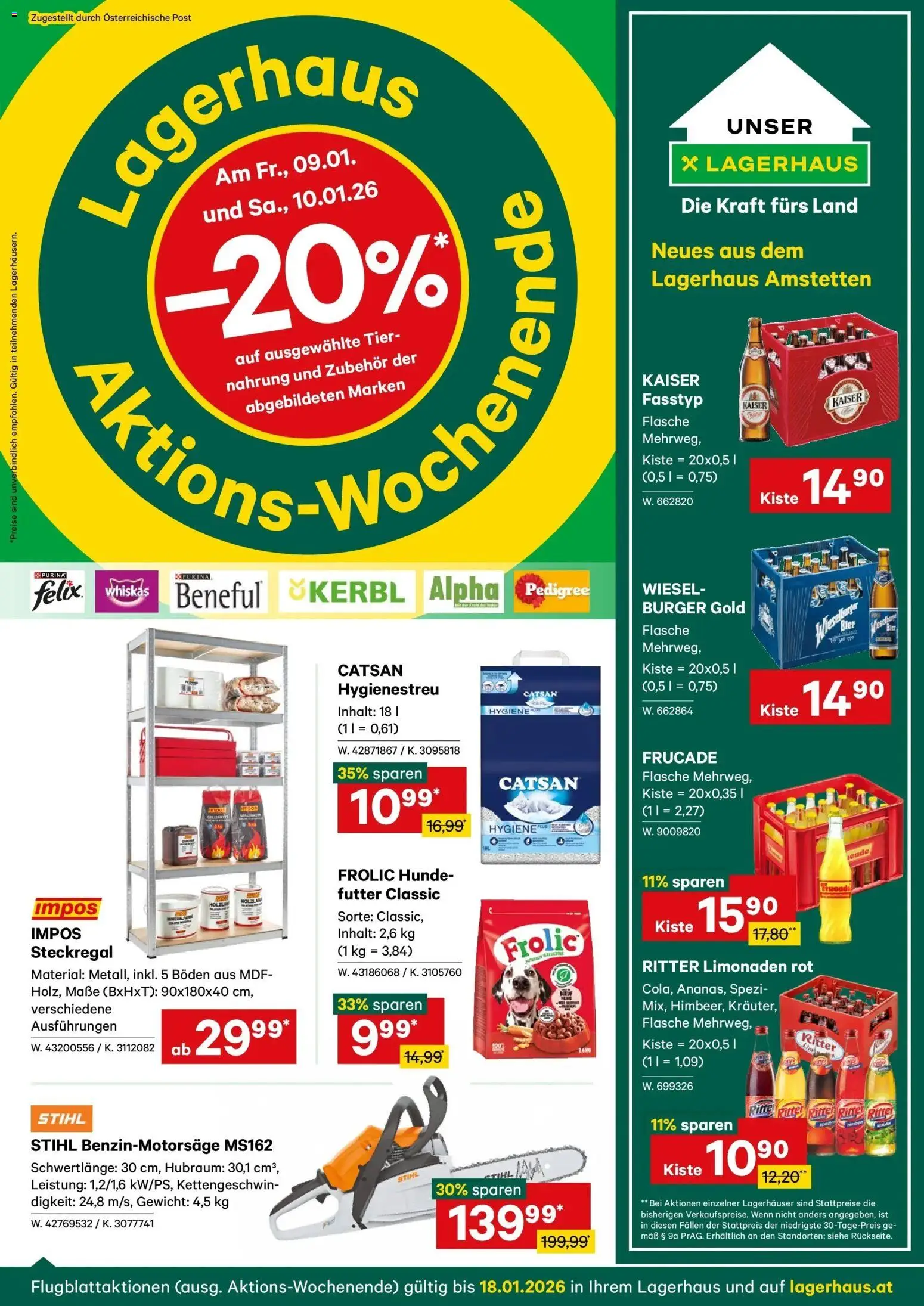 Lagerhaus Wochenangebote gültig ab 05.01.2026 | Seite: 1 | Produkte: Gewicht, Bier