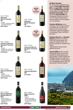Metro Hauswein-Katalog ab 03.03.2026 gültig | Seite: 15 | Produkte: Trauben, Küche, Fisch, Pasta
