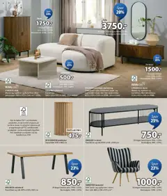 JYSK - Tilbudsavis gyldig fra 26.09.2025 | Side: 8 | Produkter: Sofabord, Sofa, Lænestol, Skab