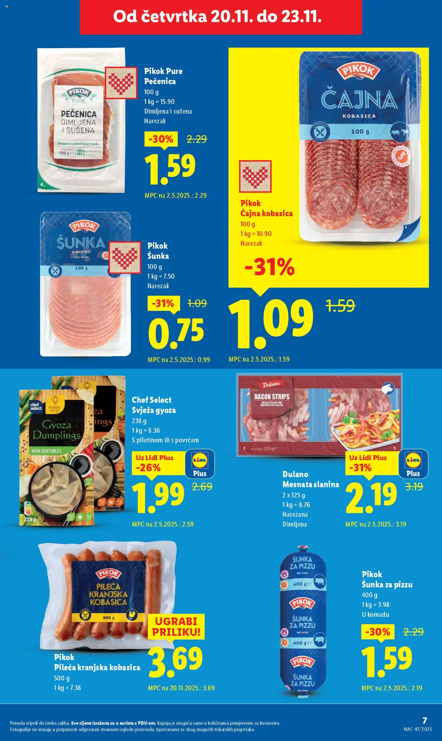 Lidl katalog | vrijedi od 20.11.2025 | Stranica: 7