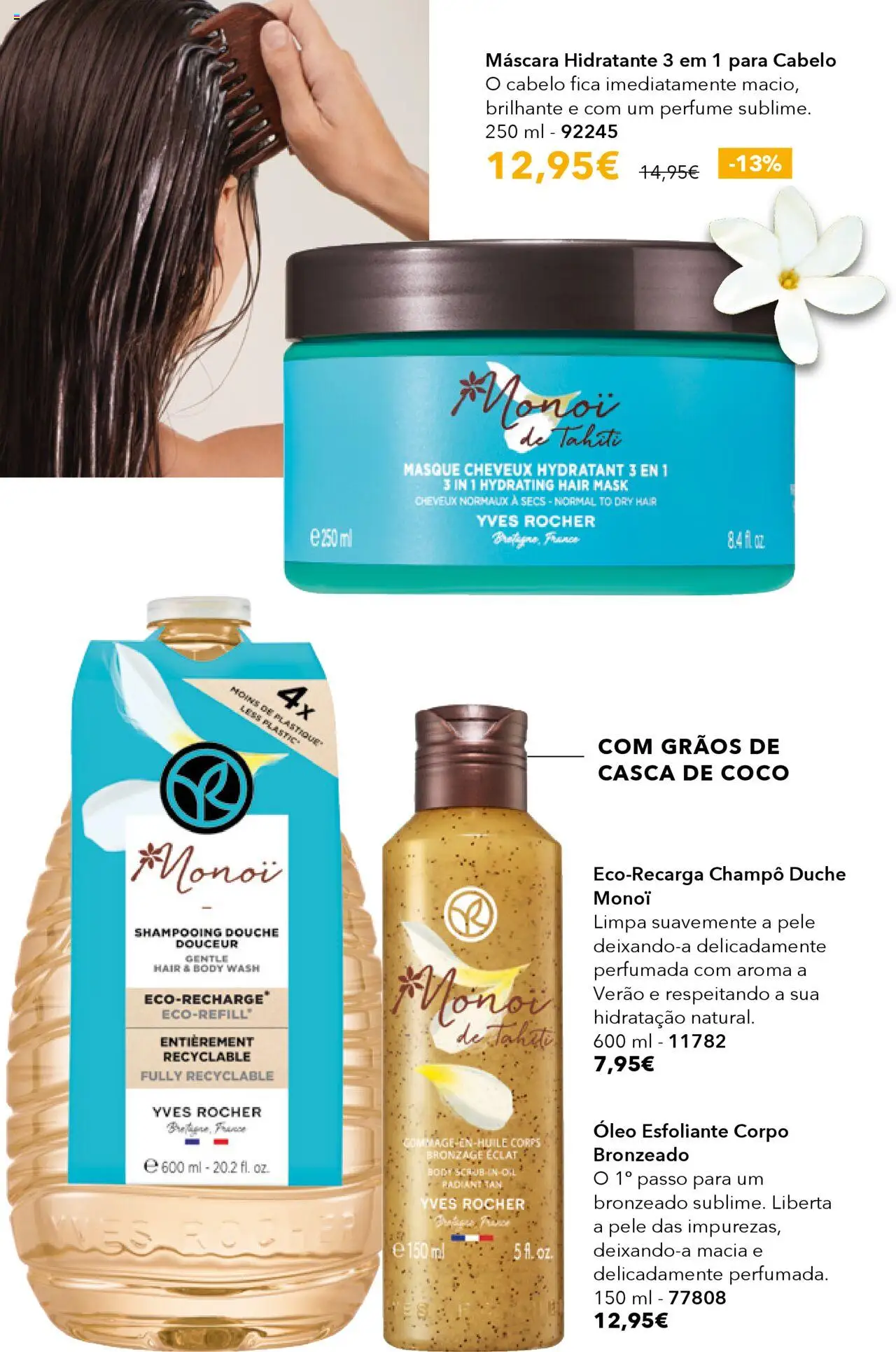 Yves Rocher catálogo 10 │ válido de 31.07.2025 | Página: 8 | Produtos: Perfume, Shampoo, Óleo