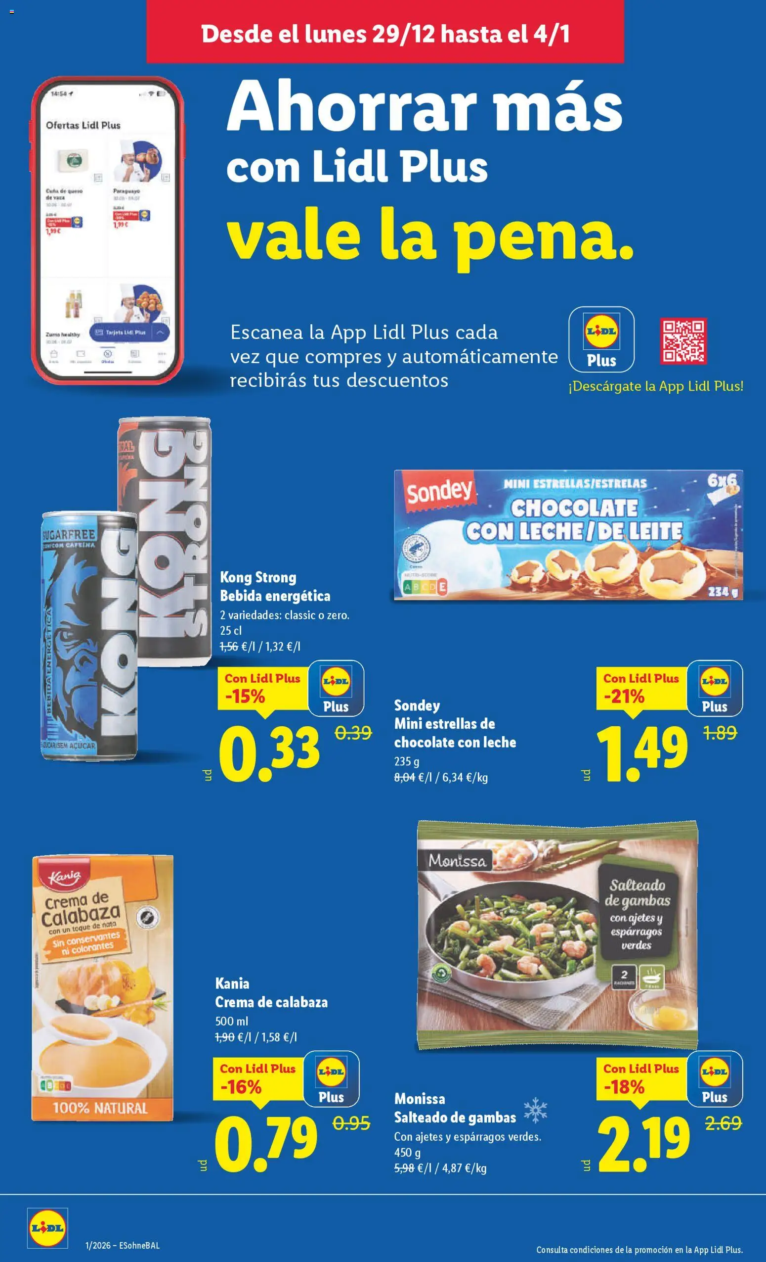 Lidl folleto │ válido desde el 29.12.2025 | Página: 20 | Productos: Πράσινο τσάι, Νερό καρύδας, Ροζ πιπέρι, Chocolate con leche