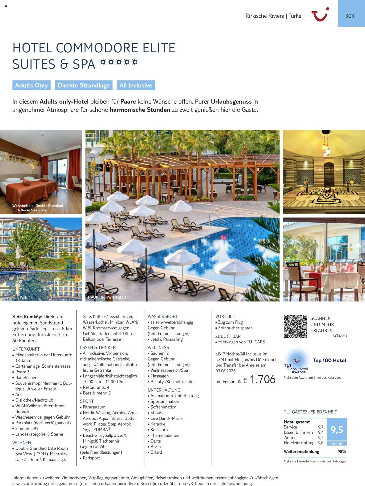 Aida  Südeuropa & Nordafrika 2026/27 – gültig ab 01.01.2026 | Seite: 303 | Produkte: Top, Uhr