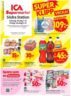 ICA Supermarket - Stockholm - Förhandsvisning av reklamblad från butik ICA Supermarket aktuell från 08.09.2025