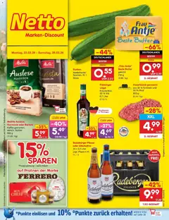 Netto Marken-Discount Prospekt Machern	 ab 23.03.2026 gültig