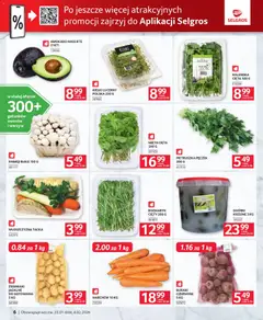 Pogląd oferty "Selgros cash&carry Gazetka - Oferta dla gastronomii" - ważna od 22.01.2026 | Strona: 6 | Produkty: Rozmaryn, Buraki, Ogórki, Awokado