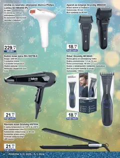 KTC - Katalog tehnike i posuđa - Pregled kataloga iz trgovine KTC, vrijedi od 03.12.2025 | Stranica: 20 | Proizvodi: Brijaći aparat, Baterije