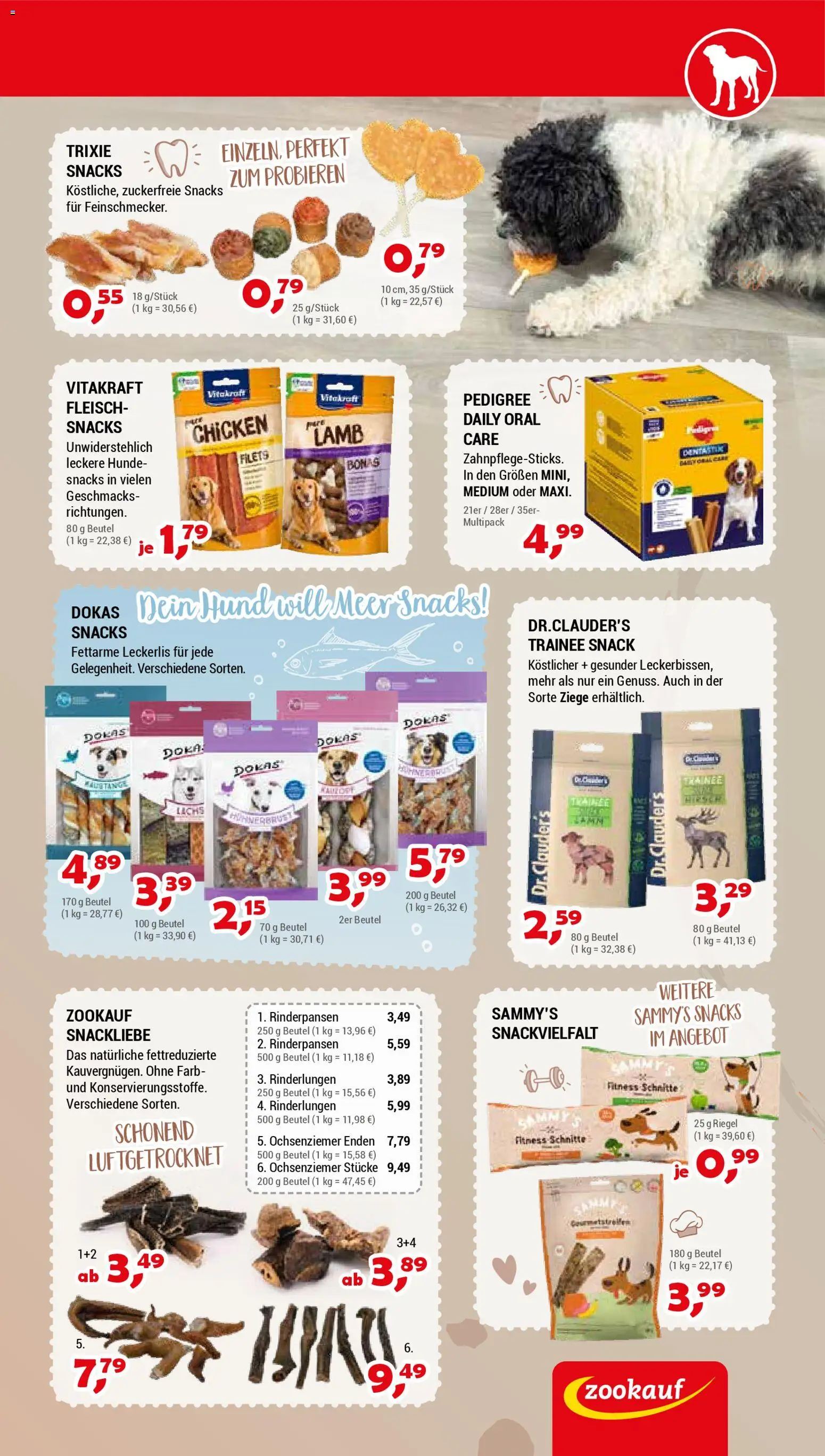 zookauf Prospekt 	 – gültig ab 28.03.2026 | Seite: 7 | Produkte: Lachs, Pedigree, Fleisch