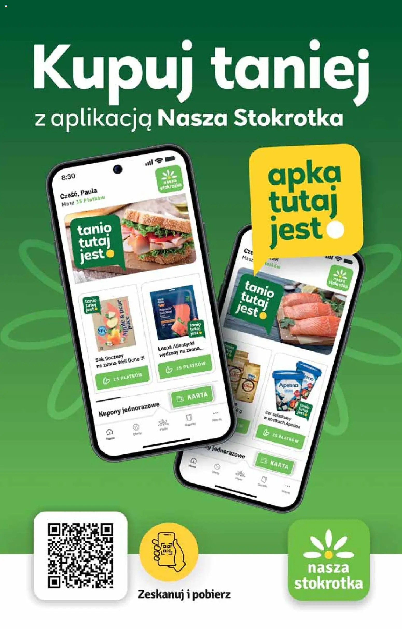 Stokrotka gazetka od 19.03.2026 | Strona: 7 | Produkty: Karta, Stokrotka, Łosoś, Ser