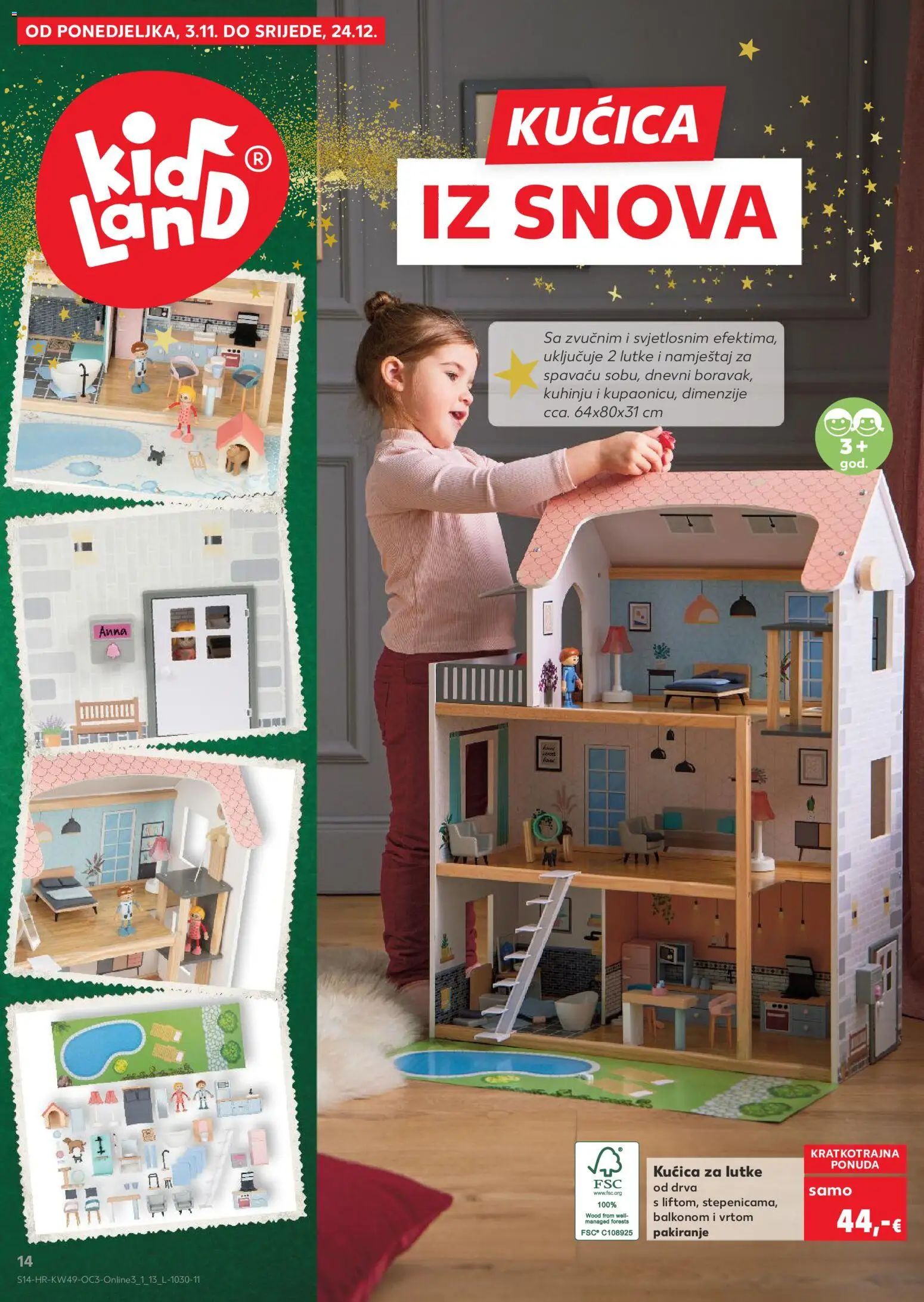 Kaufland katalog | vrijedi od 01.12.2025 | Stranica: 14 | Proizvodi: Lutke