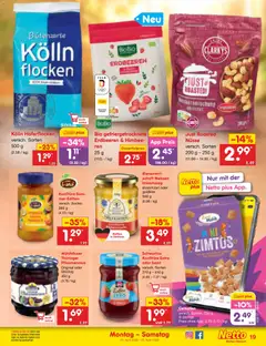 Netto Marken-Discount Prospekt 	 ab 20.04.2026 gültig | Seite: 21 | Produkte: Kolln haferflocken, Kolln, Nüsse, Flocken
